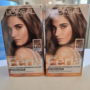 Loeal Feria t53 Cool Midium Brow two boxes